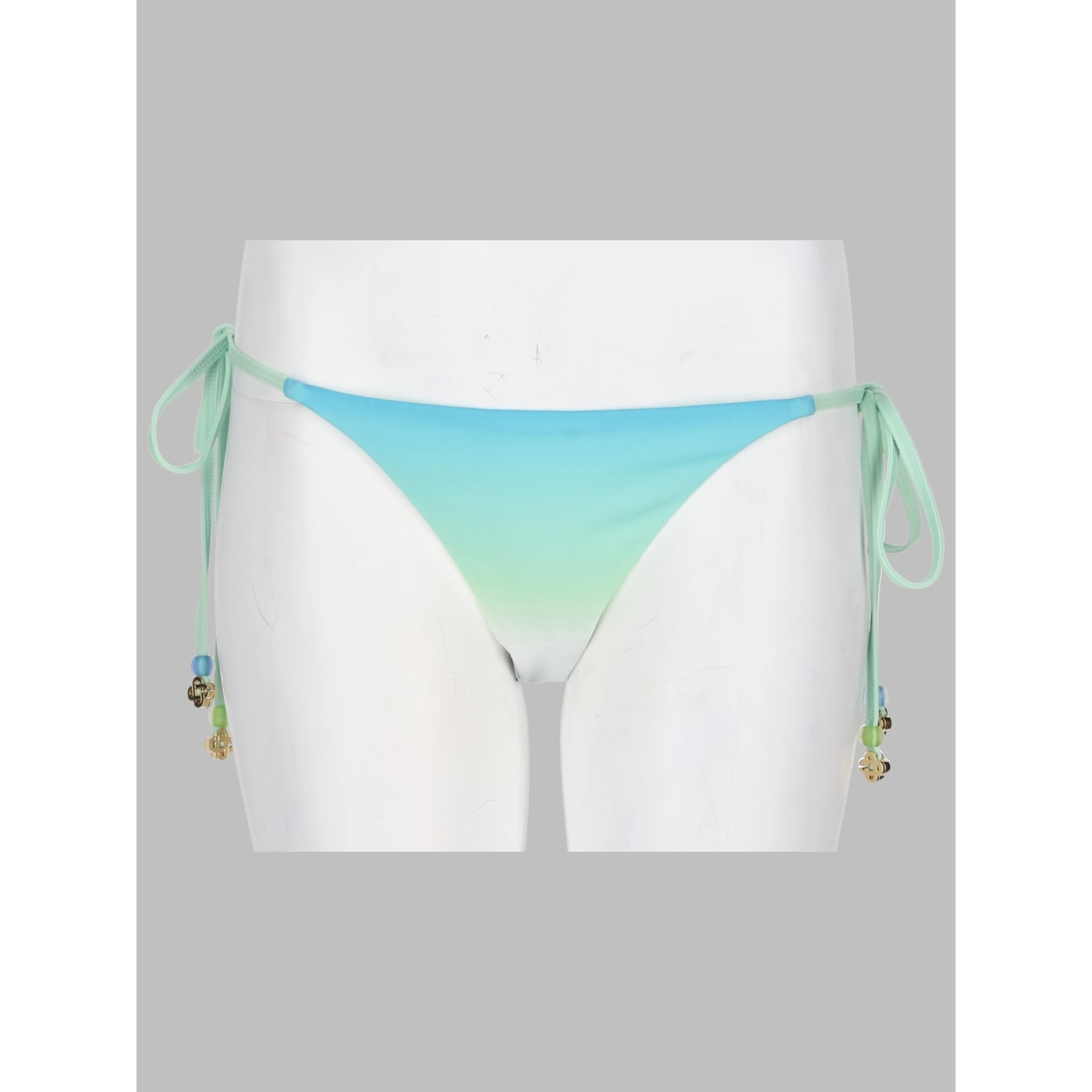 SLIP BIKINI GRADIENT CON PERLINE