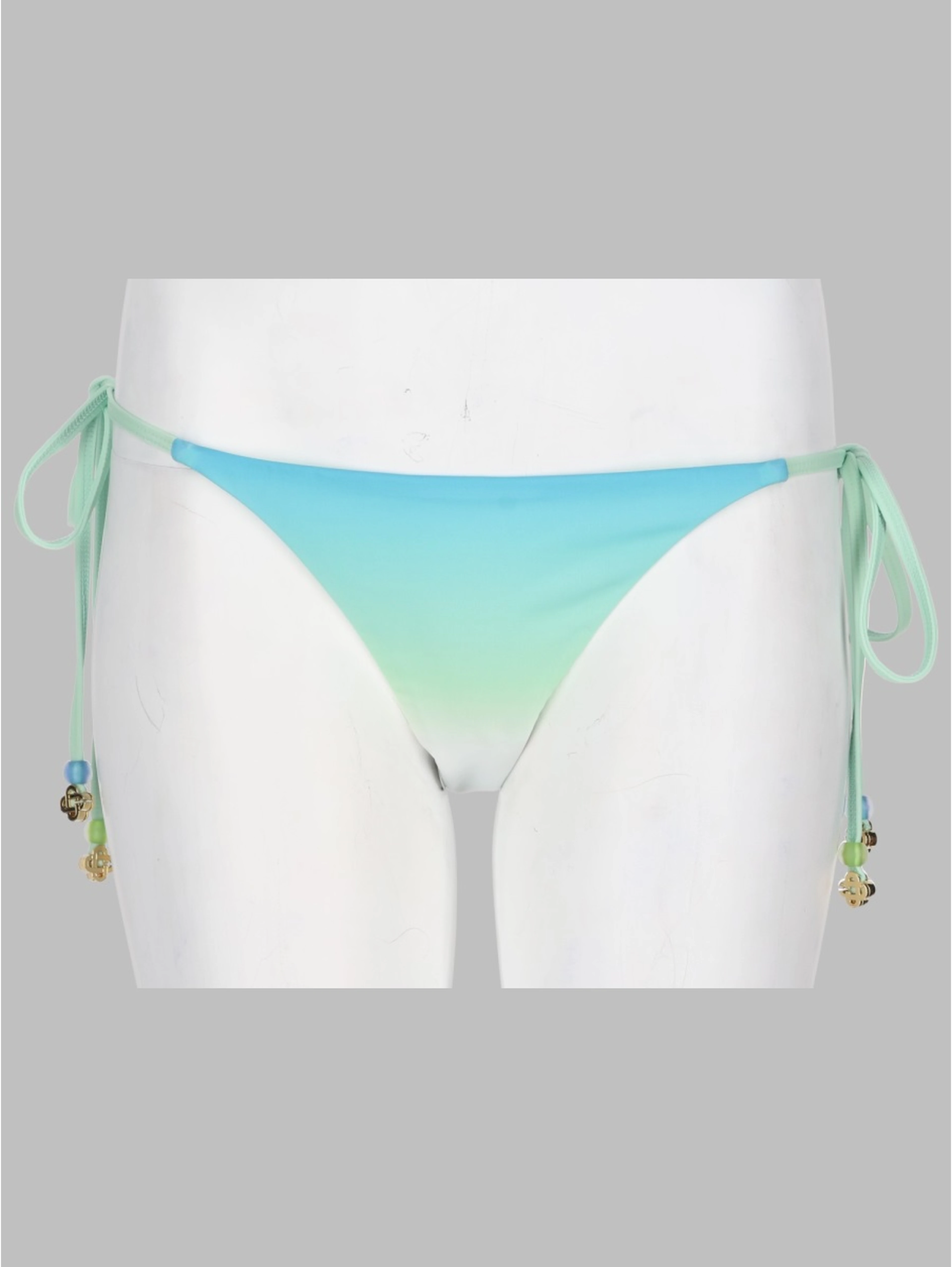 SLIP BIKINI GRADIENT CON PERLINE