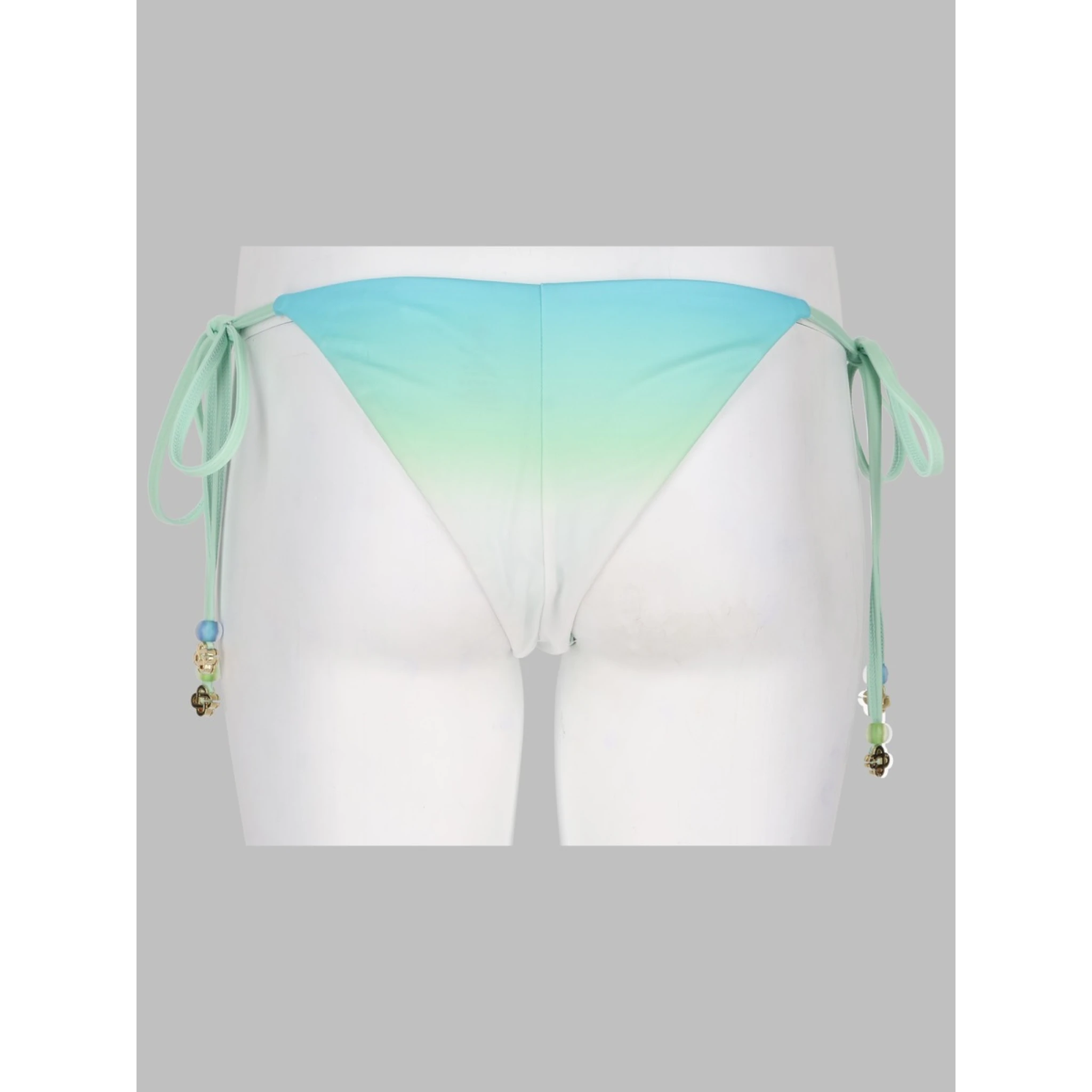 SLIP BIKINI GRADIENT CON PERLINE