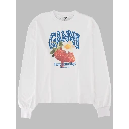 T-SHIRT CON STAMPA "STRAWBERRY"