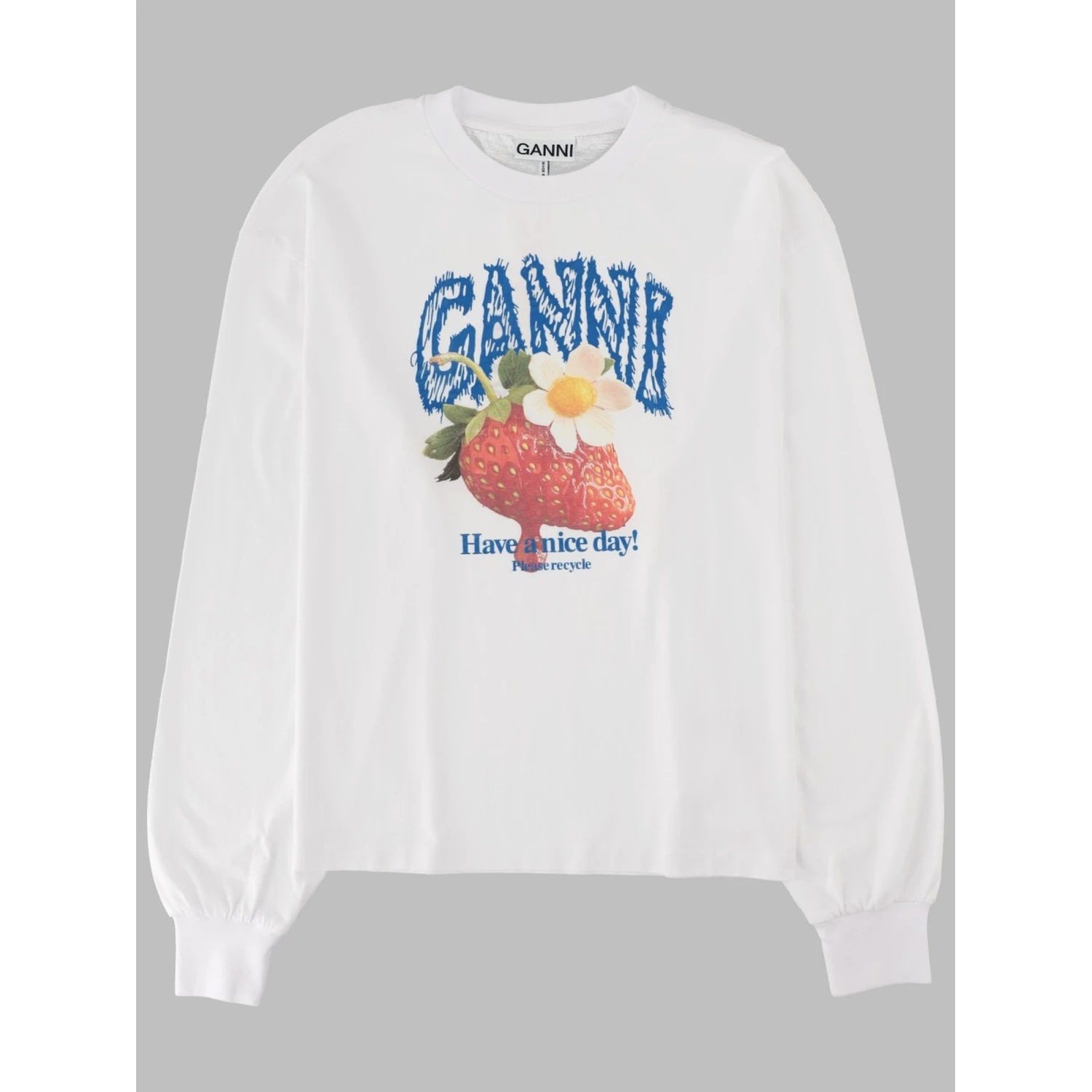T-SHIRT CON STAMPA "STRAWBERRY"