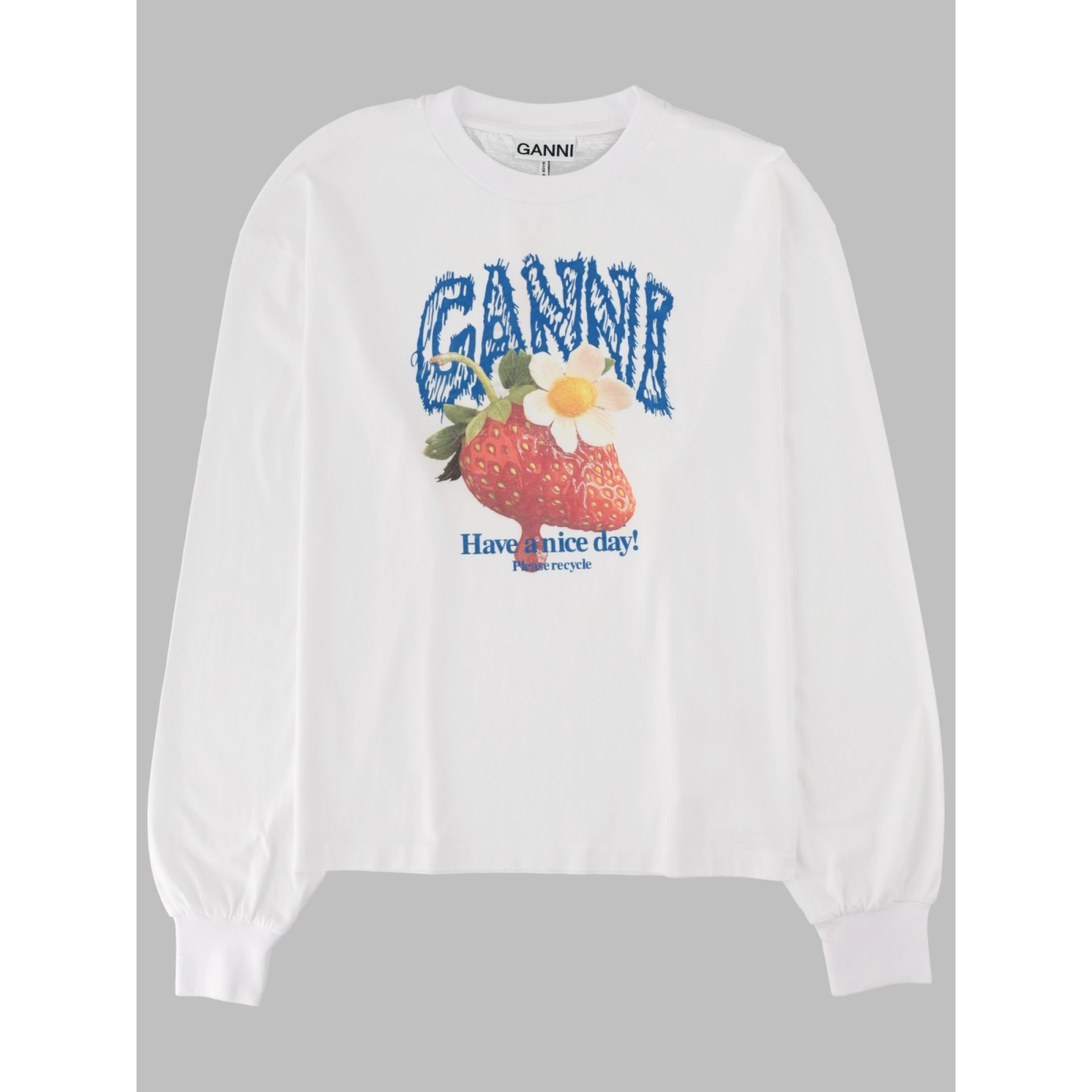 T-SHIRT CON STAMPA "STRAWBERRY"