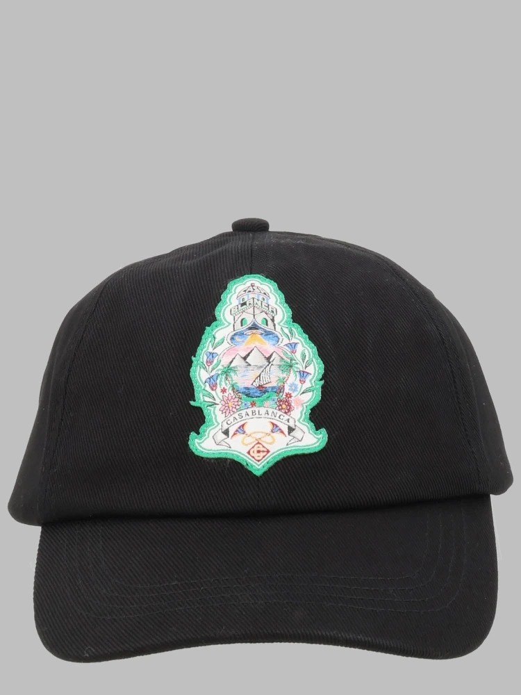 CAPPELLO DA BASEBALL CON PATCH "HOTEL"