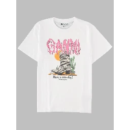 T-SHIRT "WESTERN ZEBRA BOOT"