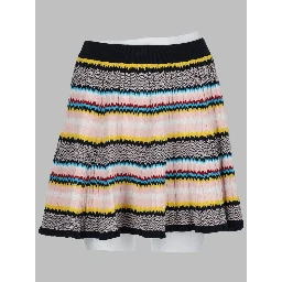 MINIGONNA IN MAGLIA CHEVRON