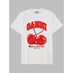 T-SHIRT CON STAMPA CILIEGIA