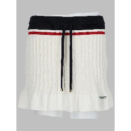 MINIGONNA DA TENNIS IN MAGLIA