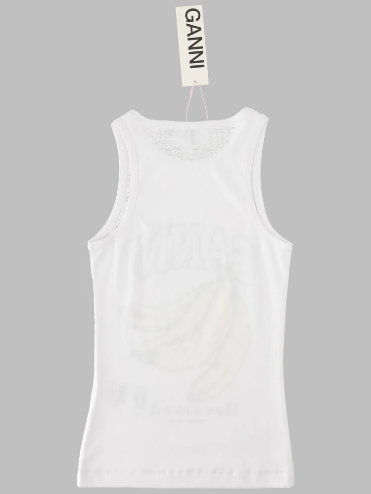 TANK TOP CON STAMPA BANANA alternative