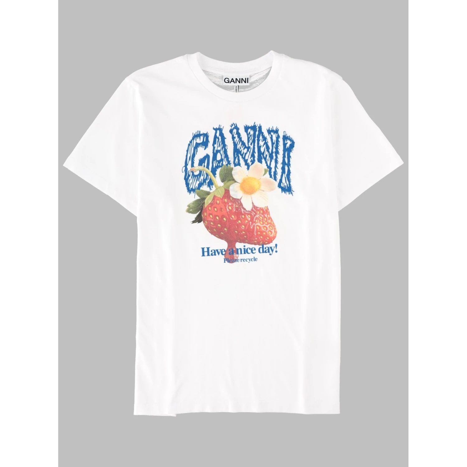 T-SHIRT CON STAMPA FRAGOLA