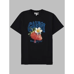 T-SHIRT CON STAMPA FRAGOLA