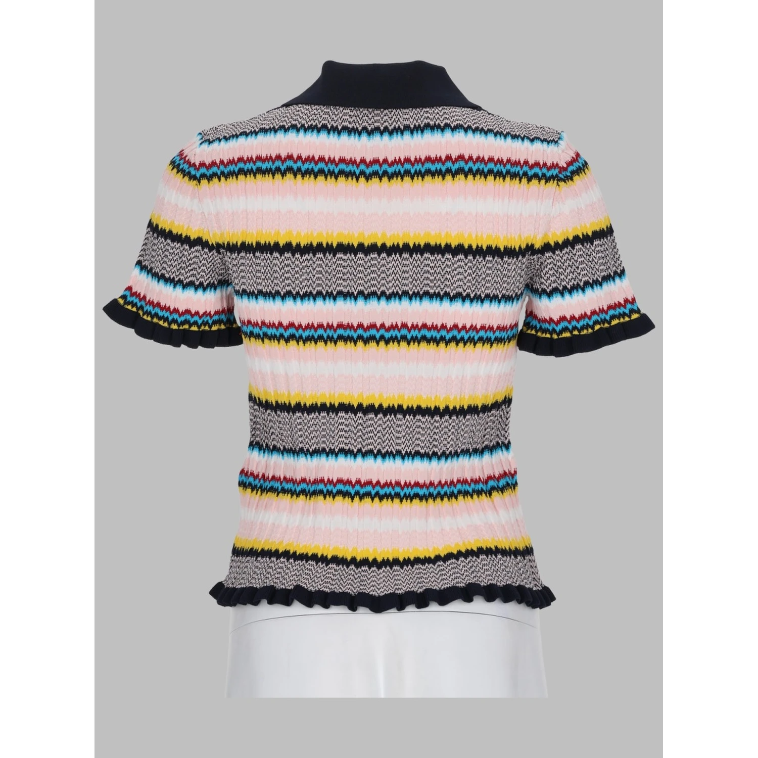 MAGLIA POLO CON MOTIVO CHEVRON
