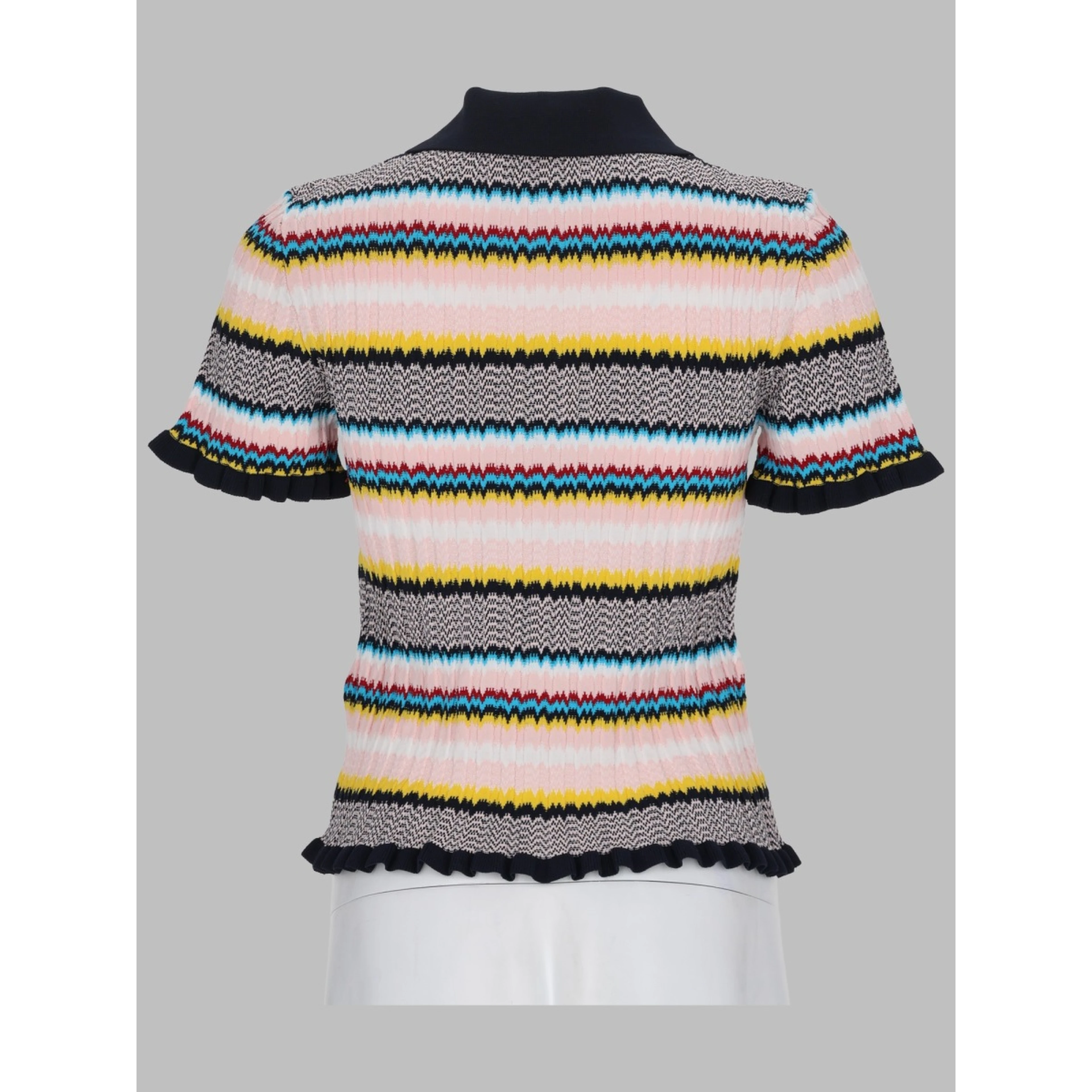 MAGLIA POLO CON MOTIVO CHEVRON