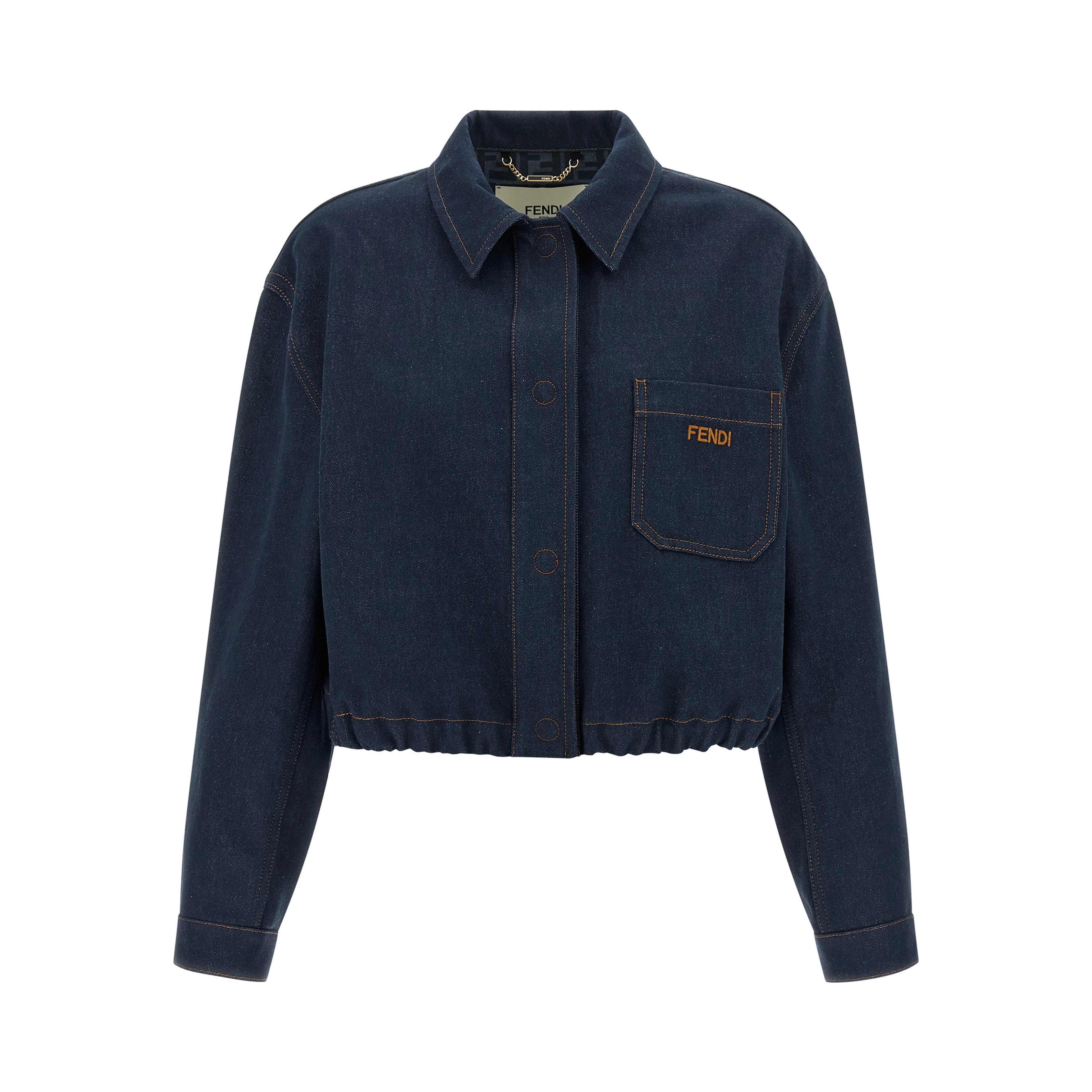 Blue Cotton Denim Jacket