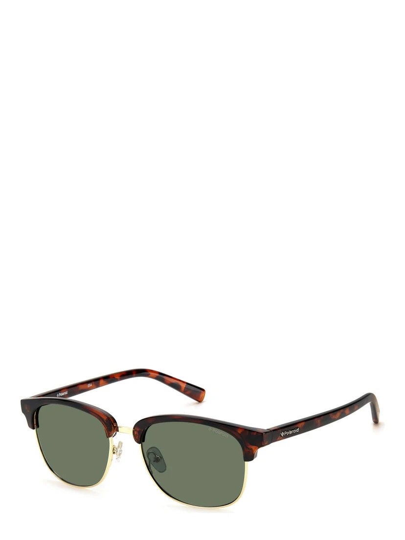 Brown Metal Sunglasses