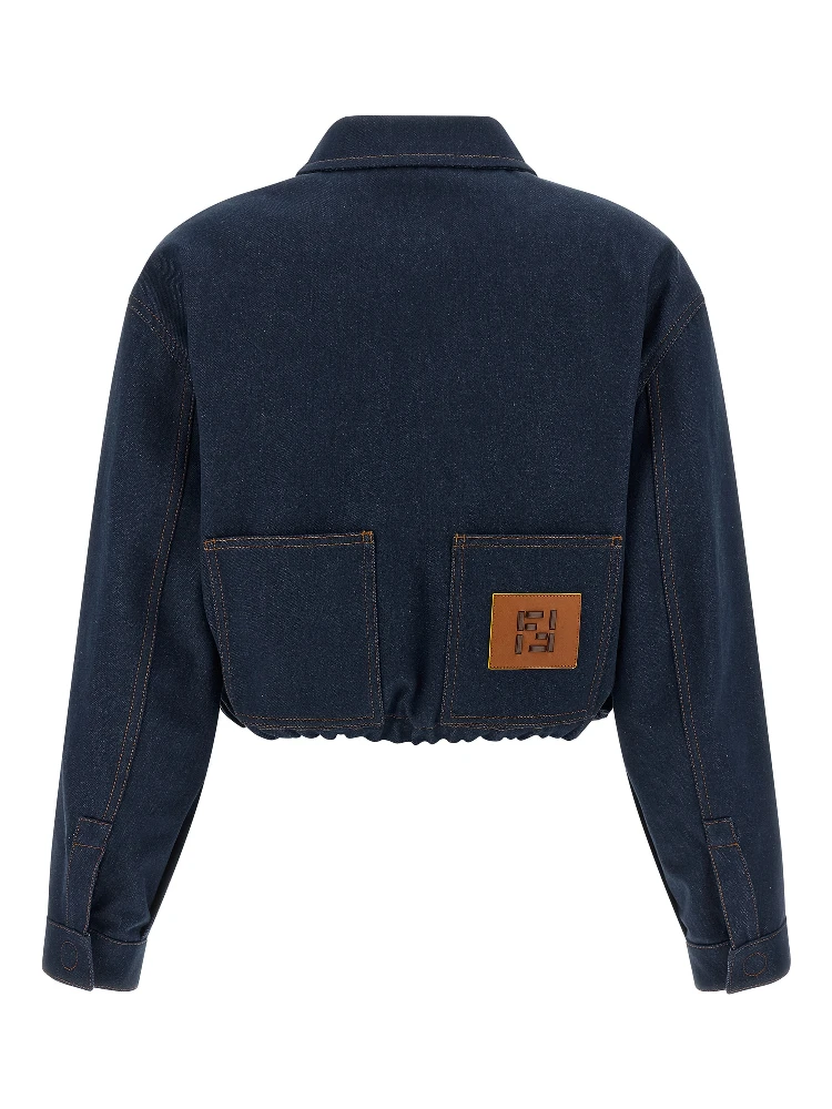 Blue Cotton Denim Jacket alternative