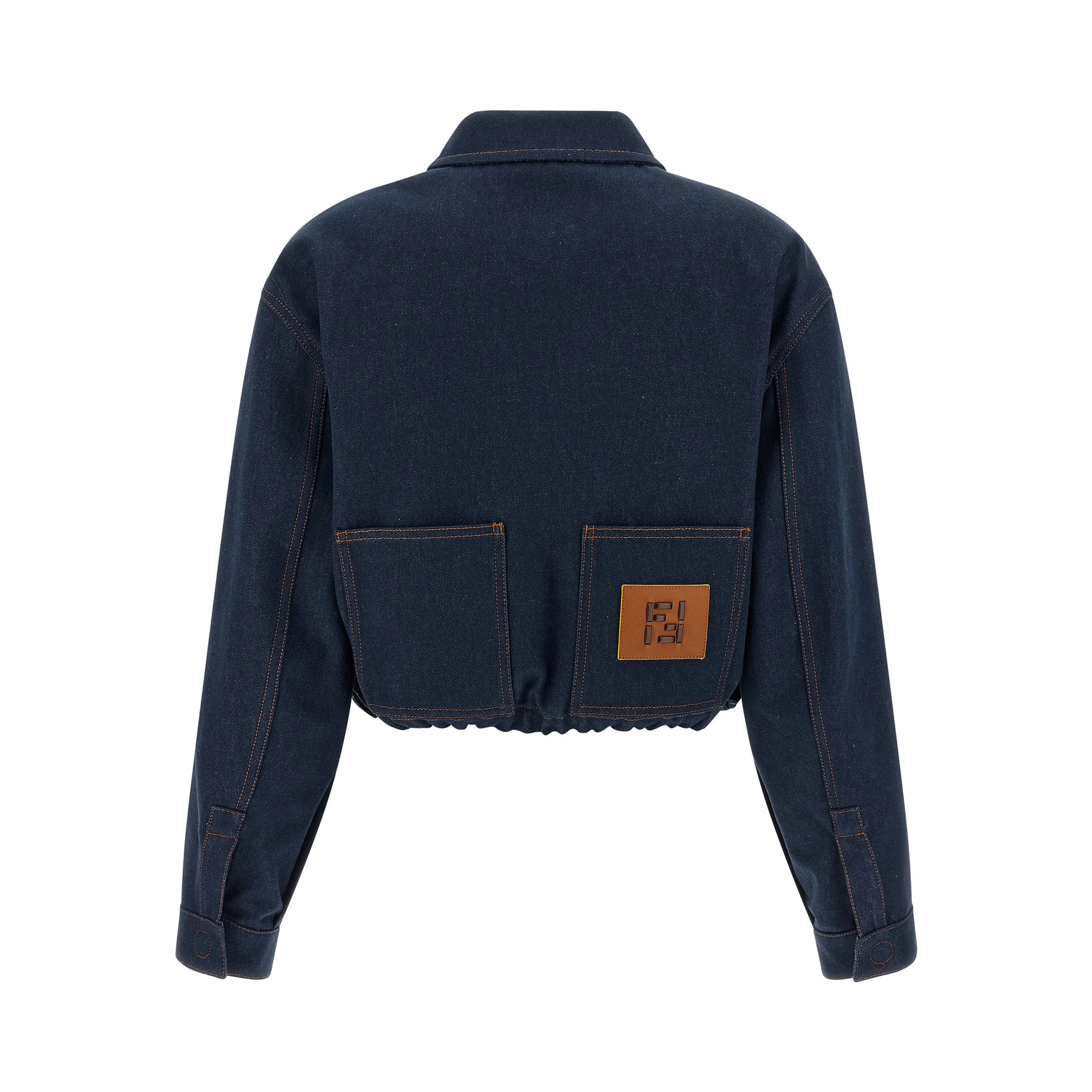 Blue Cotton Denim Jacket