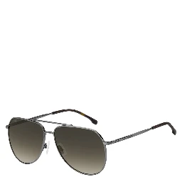Gray Metal Sunglasses