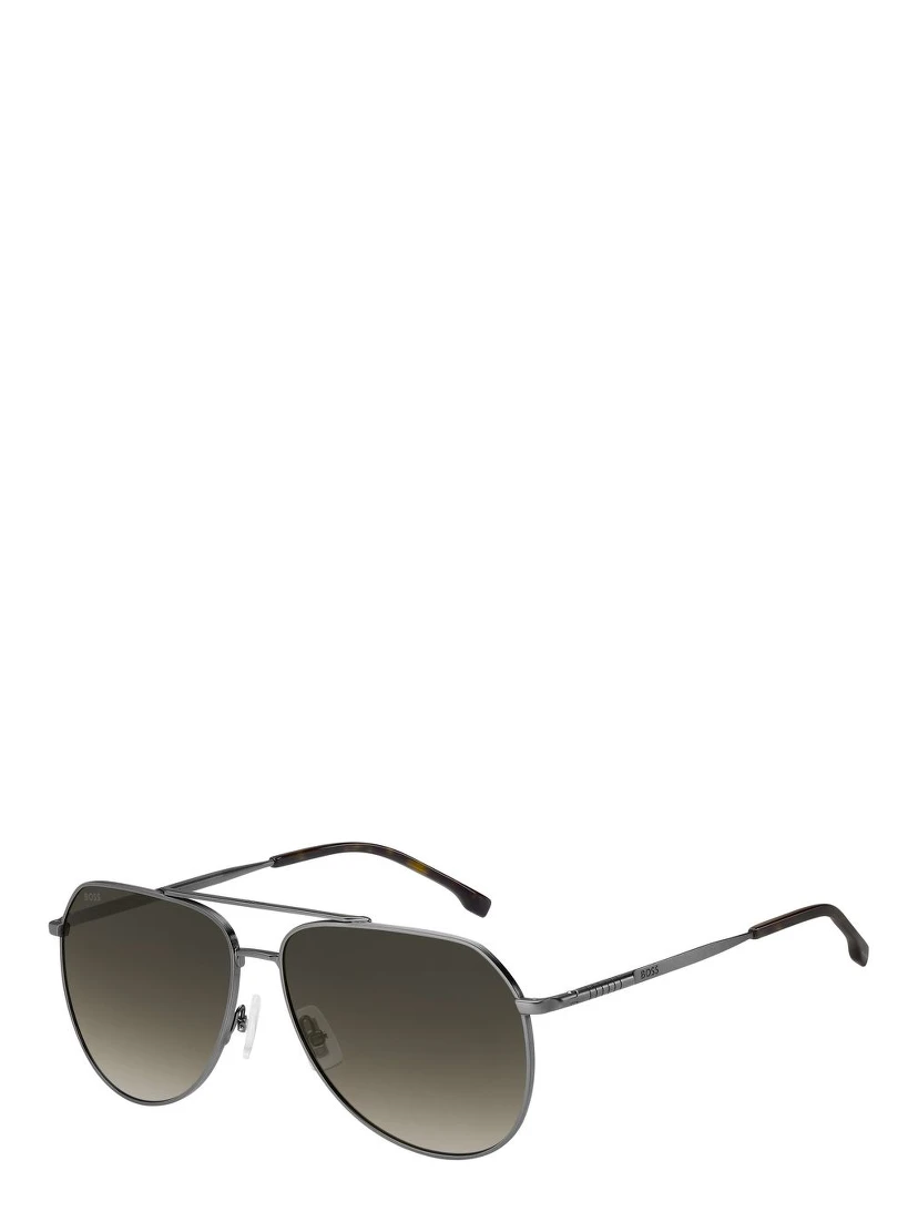 Gray Metal Sunglasses