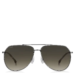 Gray Metal Sunglasses