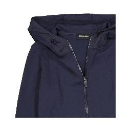 Blue Cotton Sweatshirt
