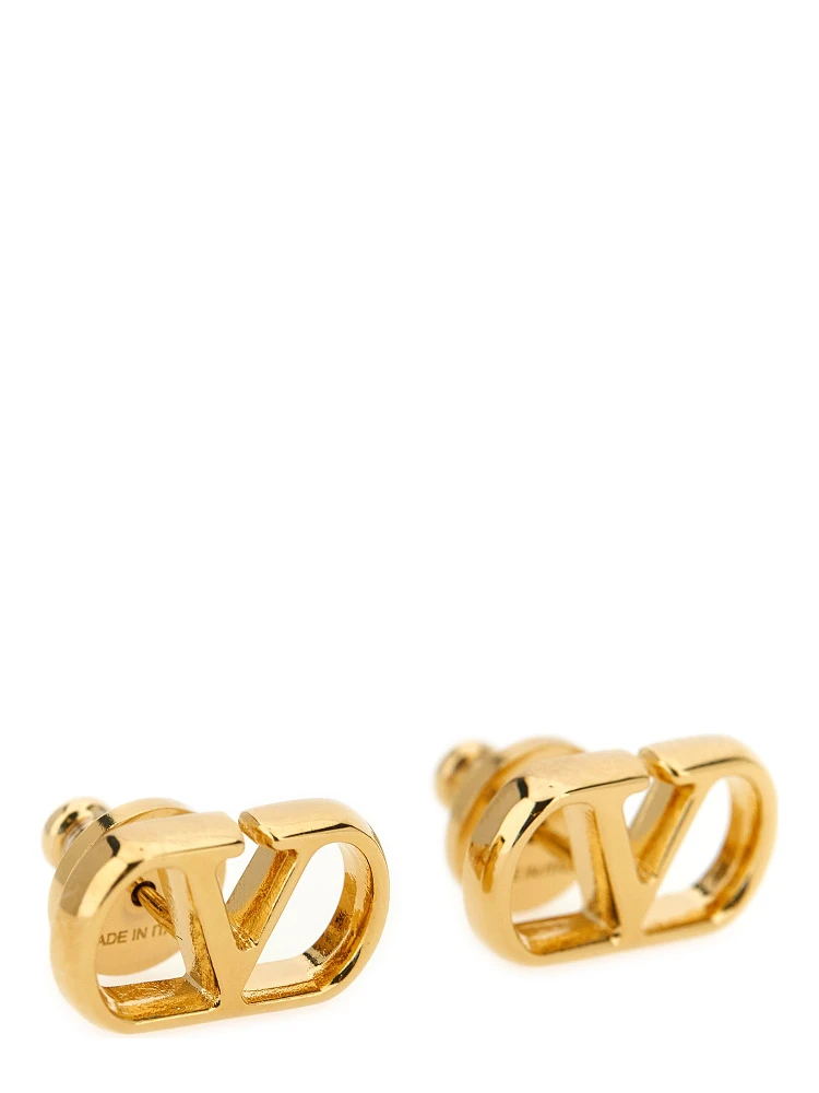 Gold Brass Earrings