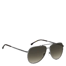 Gray Metal Sunglasses