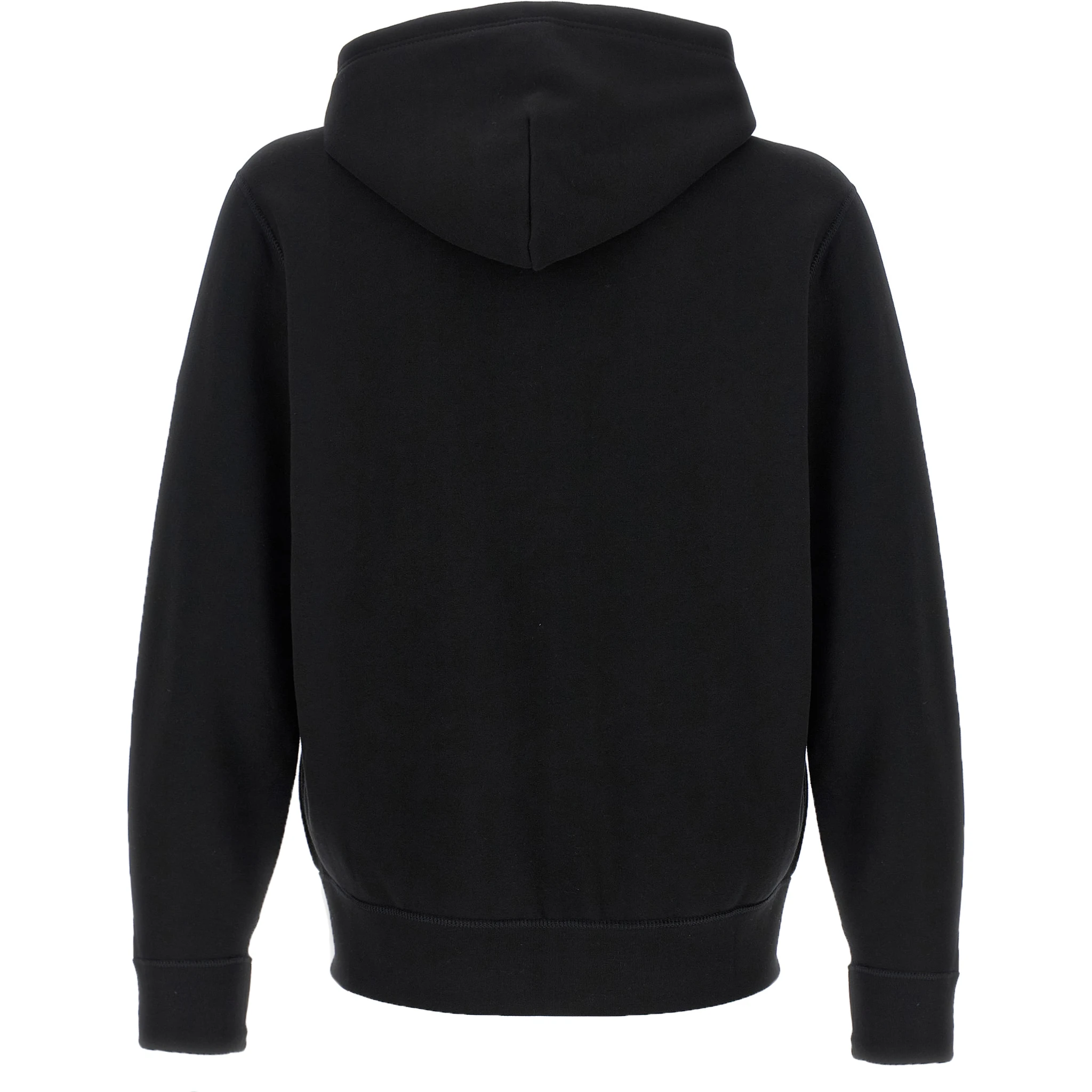 Black Cotton Sweatshirt