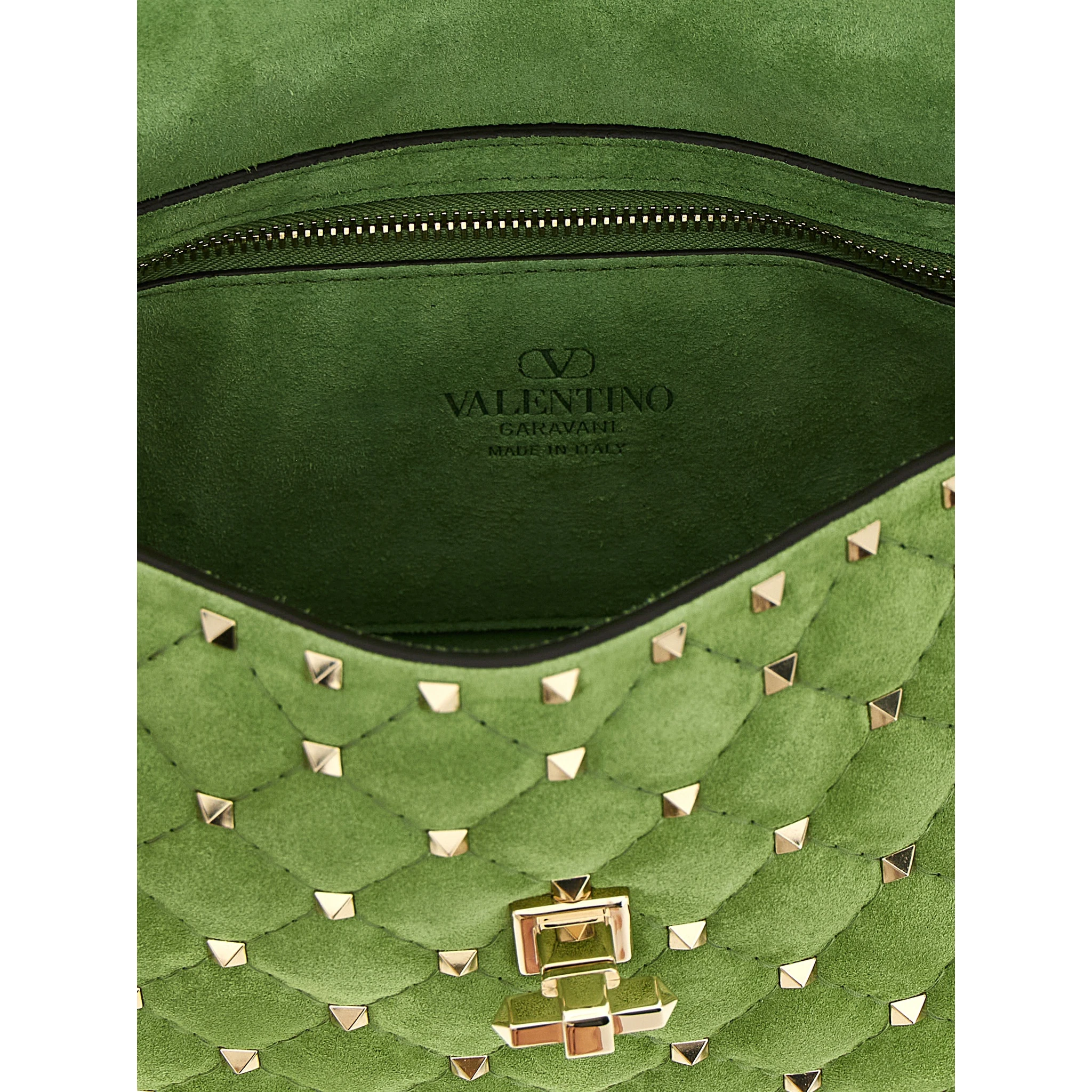 Bicolor Calfskin Shoulder Bag