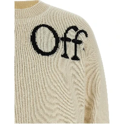 Bicolor Wool Cardigan