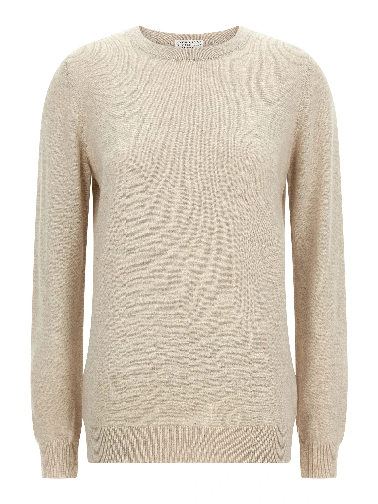 Beige Cashmere Cardigan