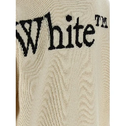 Bicolor Wool Cardigan