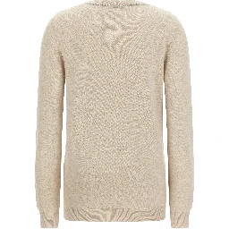 Beige Cashmere Cardigan