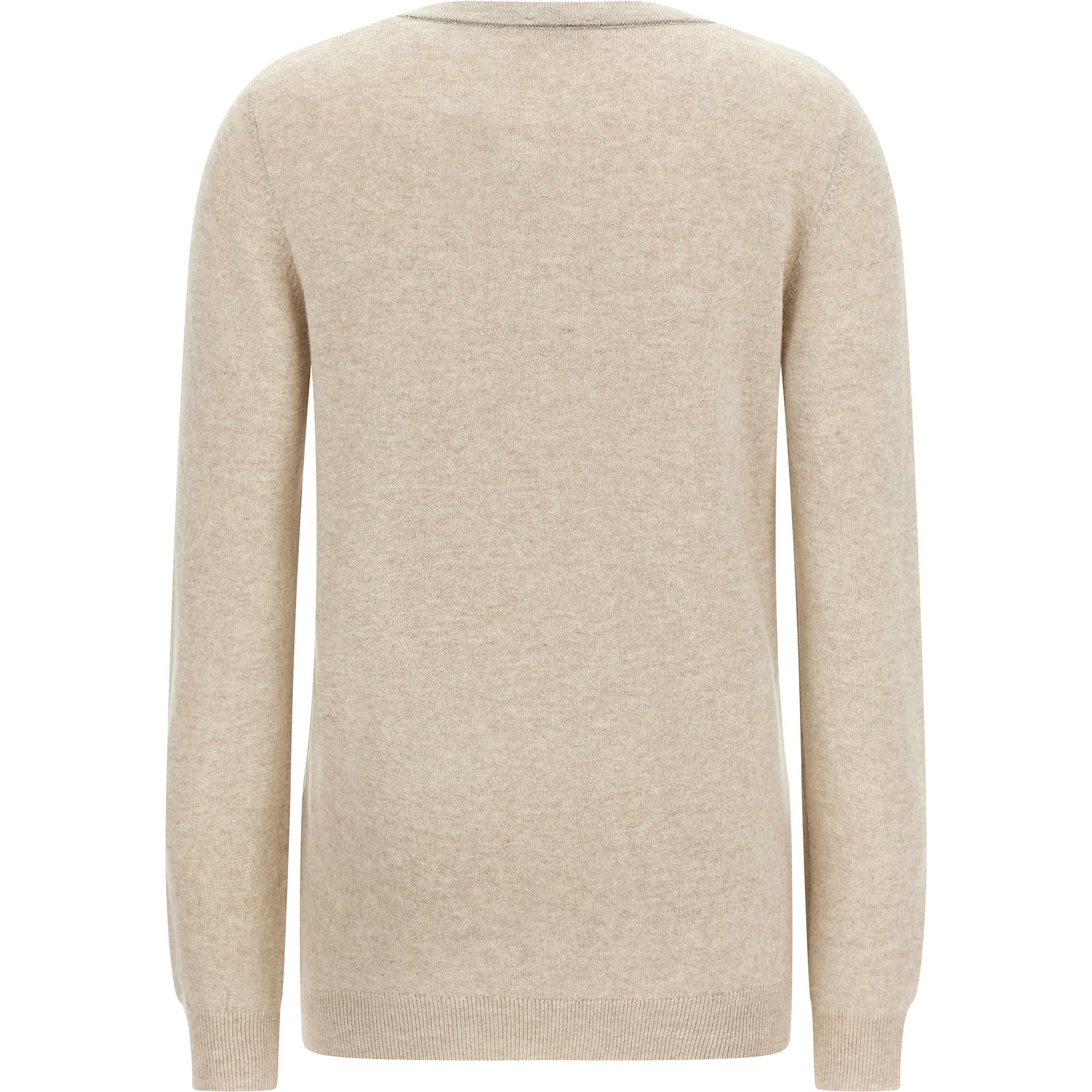 Beige Cashmere Cardigan