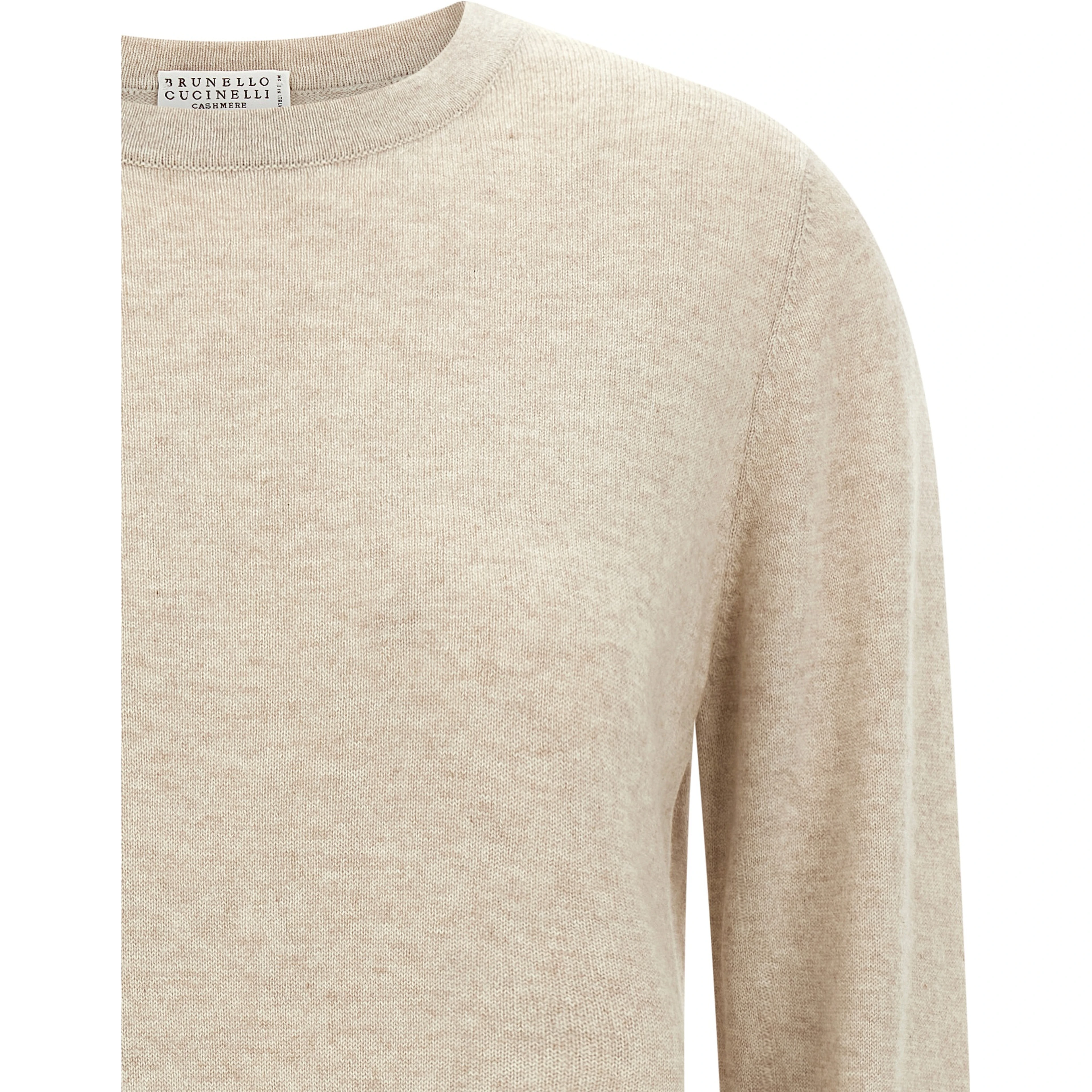 Beige Cashmere Cardigan