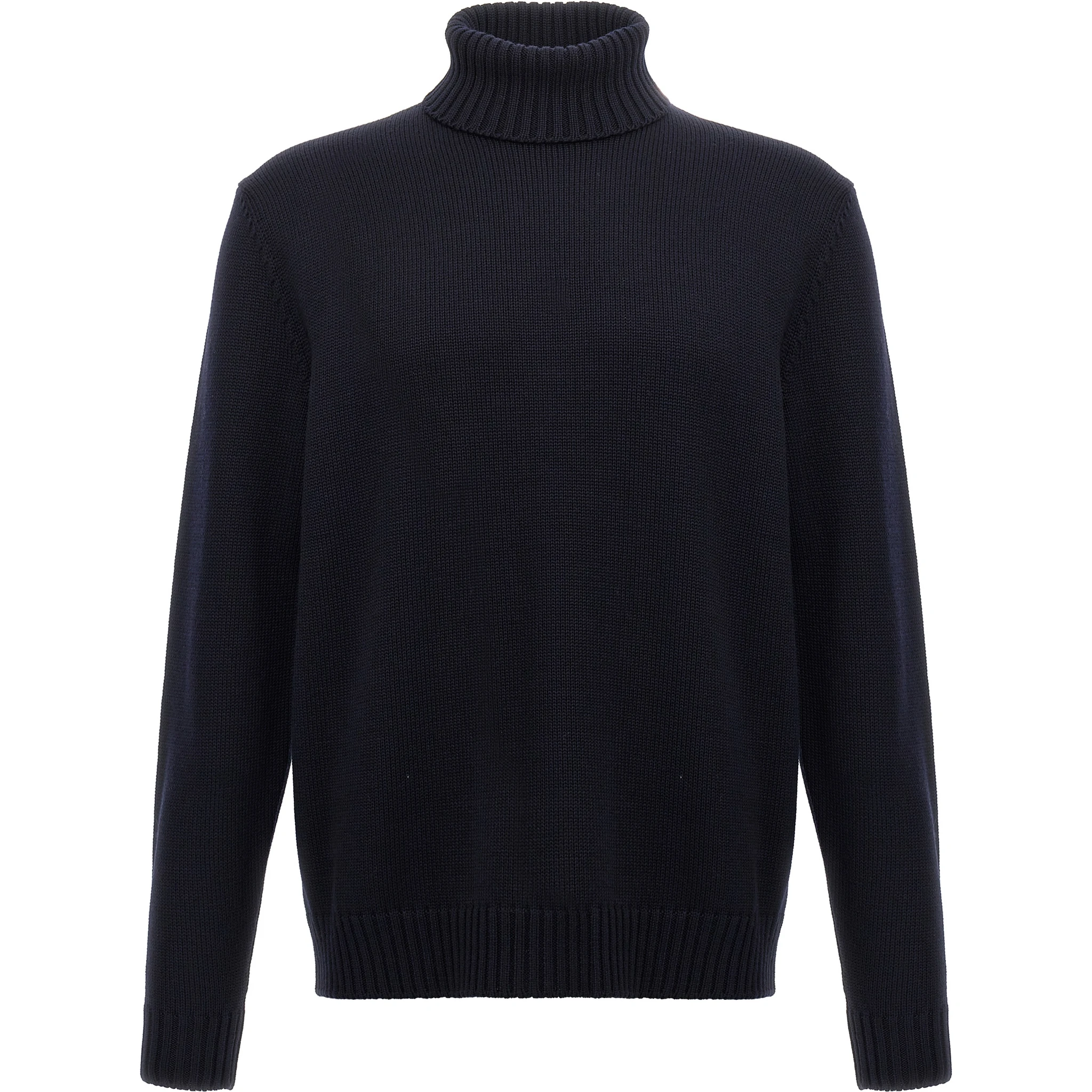 Blue Virgin Wool Cardigan