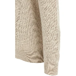 Beige Cashmere Cardigan