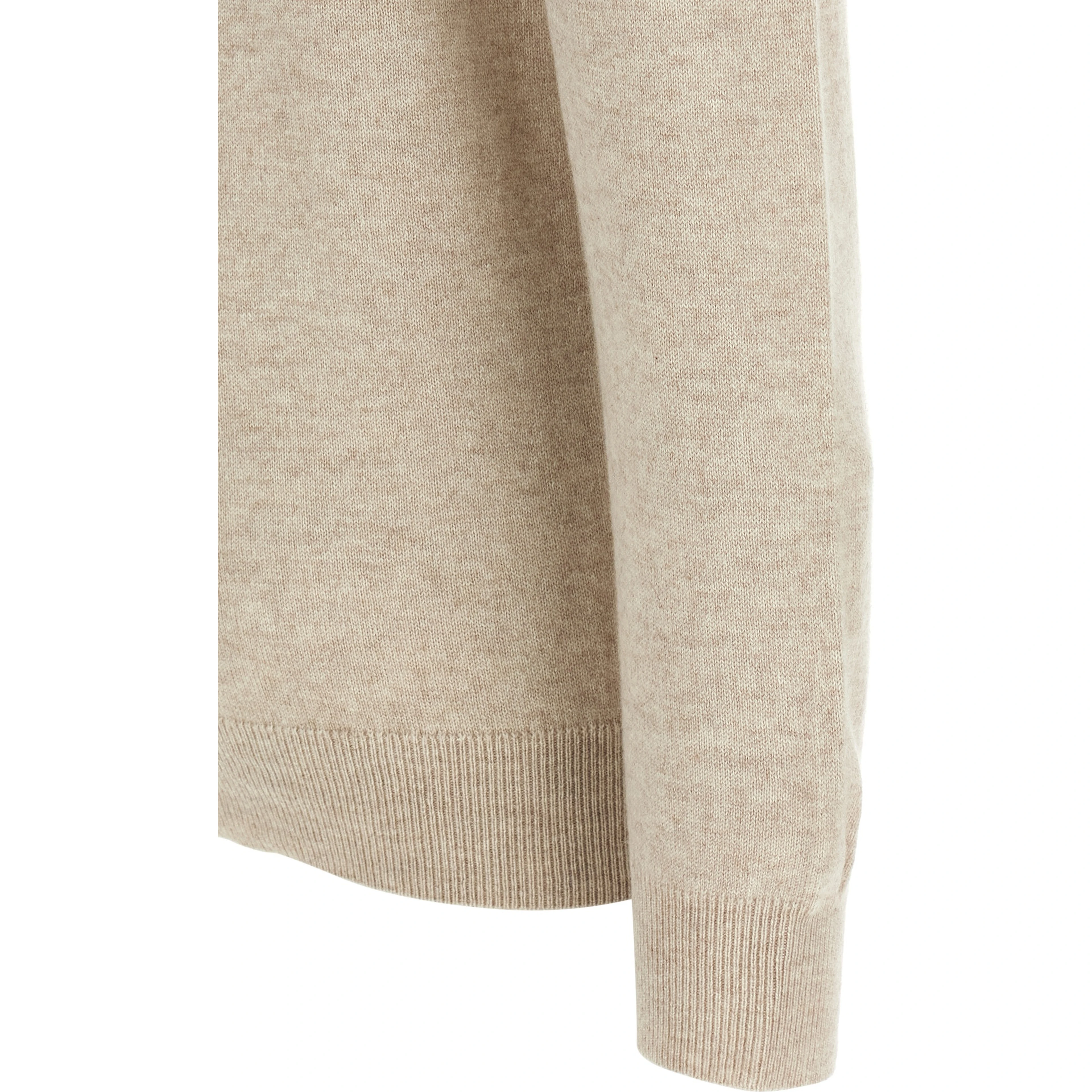 Beige Cashmere Cardigan