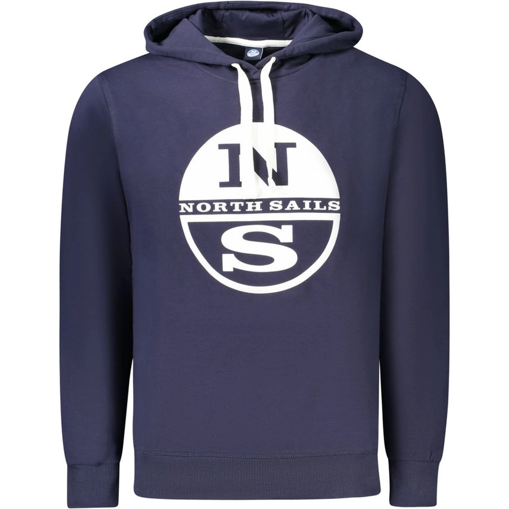 Blue Cotton Men's Hoodie
