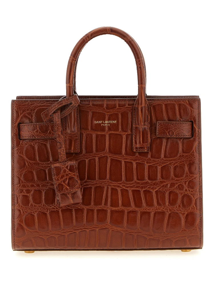 Brown Calfskin Handbag