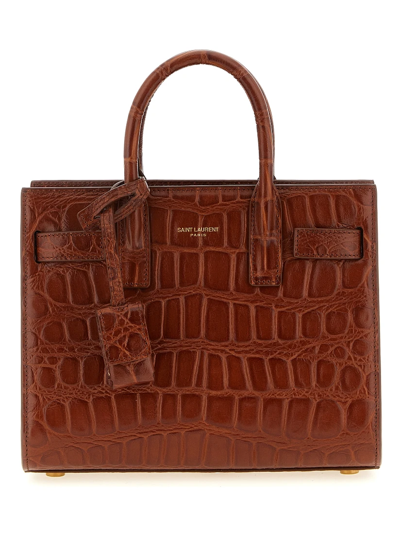 Brown Calfskin Handbag