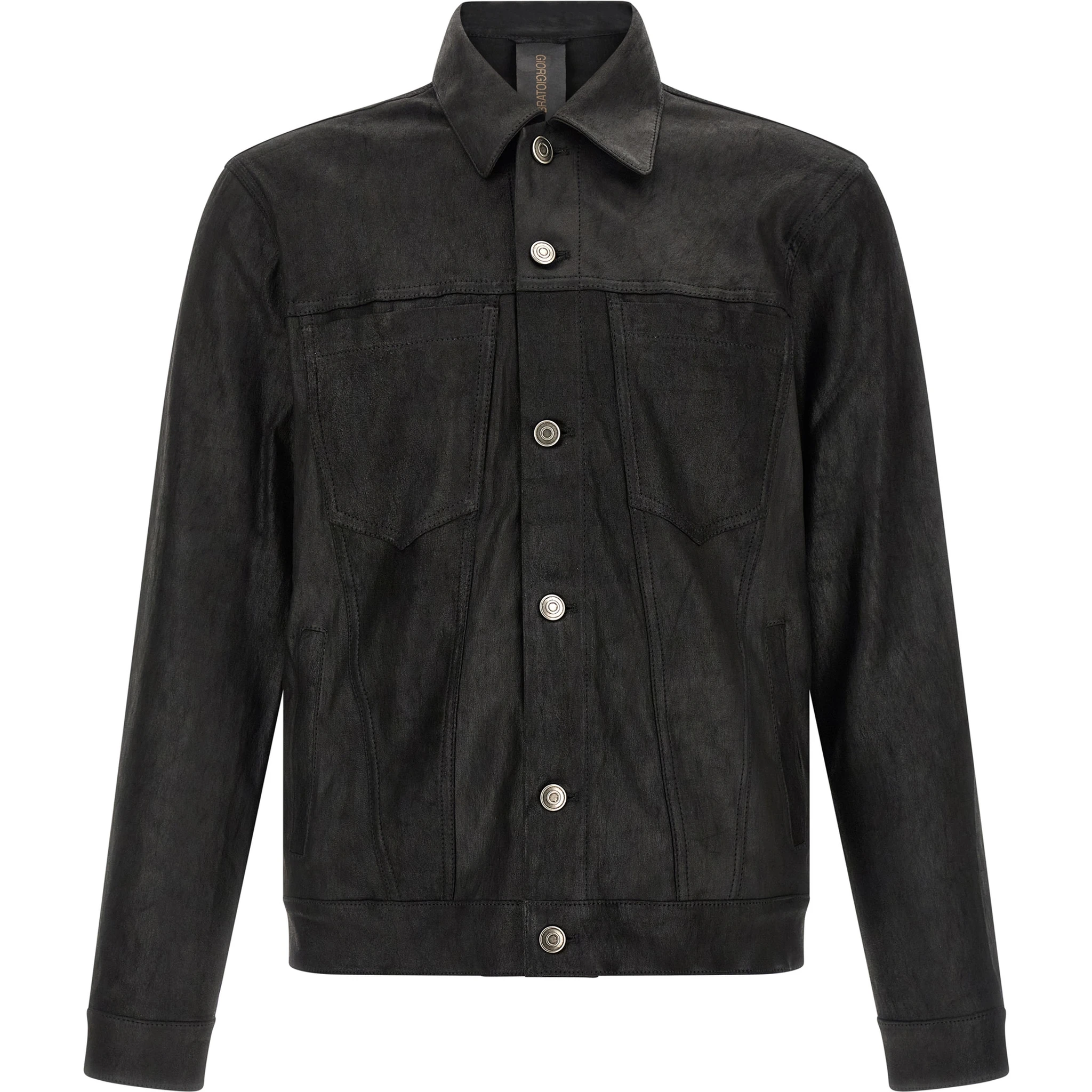 Black Lamb Leather Leather Jacket