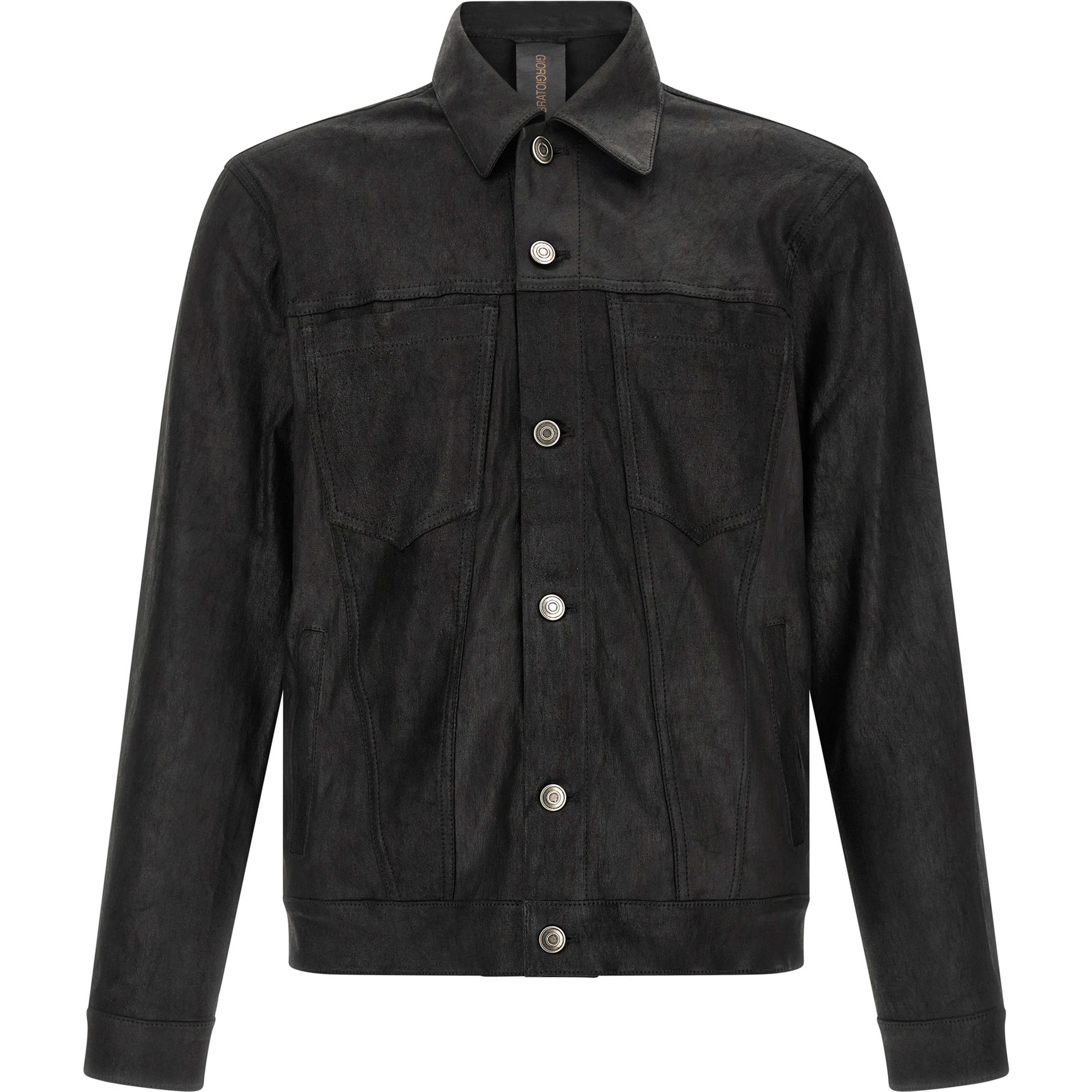 Black Lamb Leather Leather Jacket