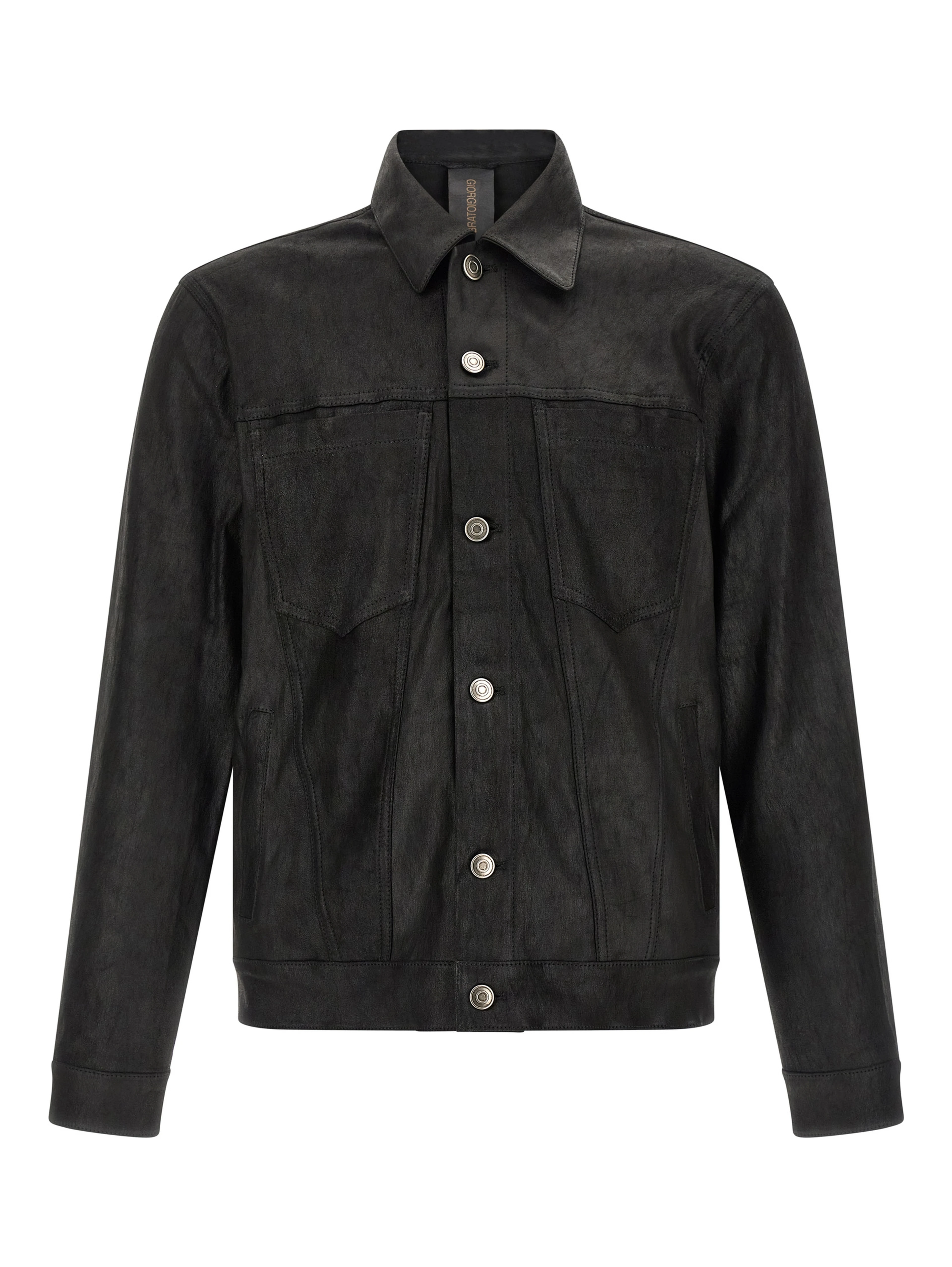 Black Lamb Leather Leather Jacket