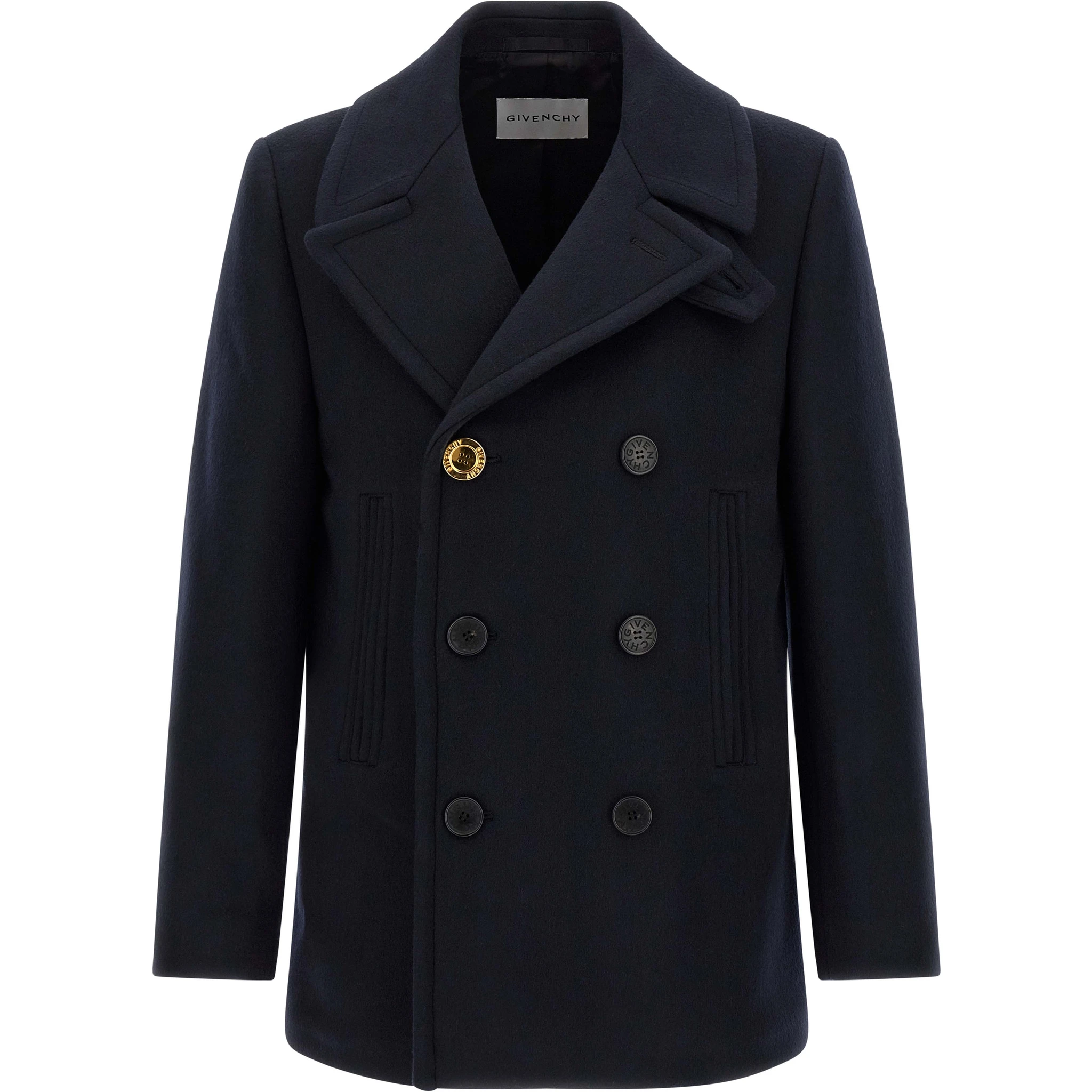 Blue Wool Coat