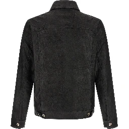 Black Lamb Leather Leather Jacket