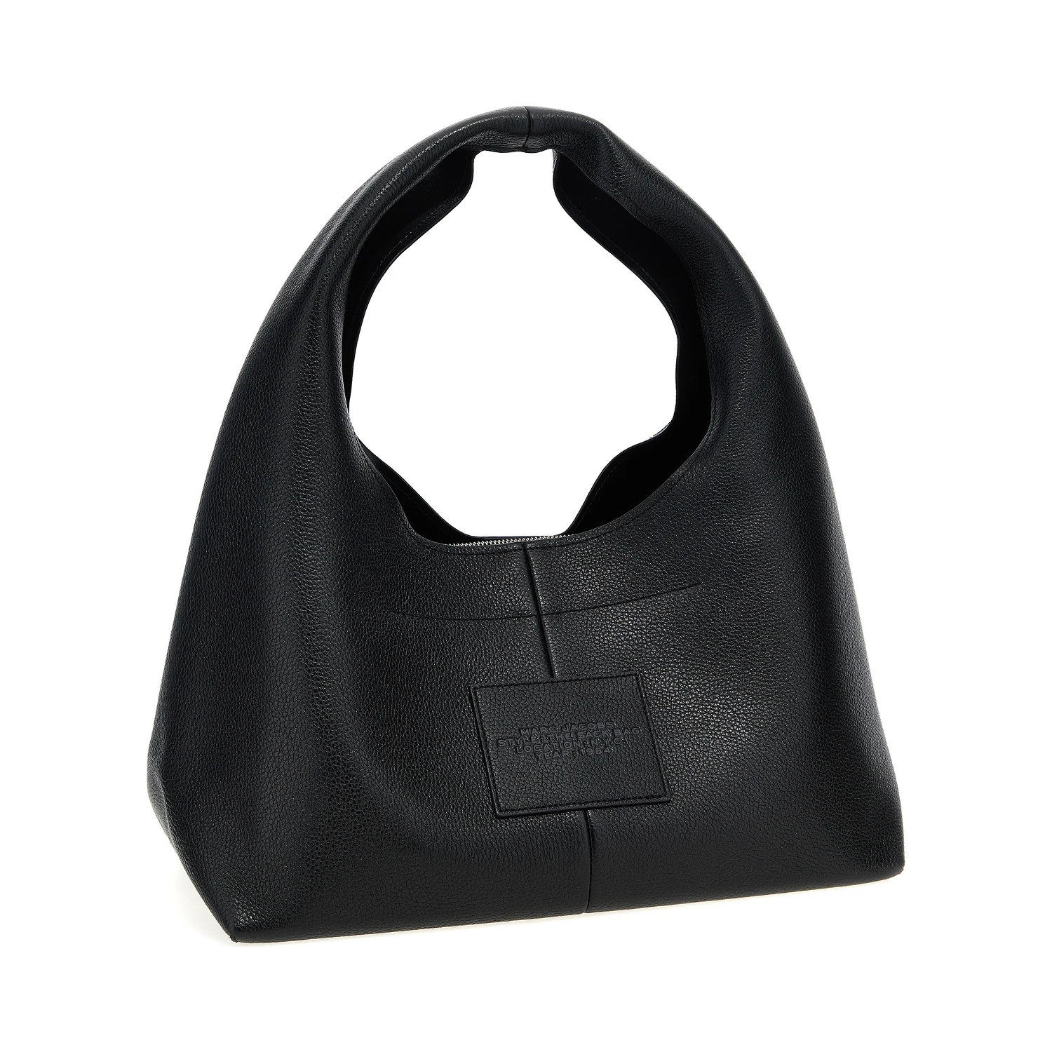 Black Cowhide Shoulder Bag