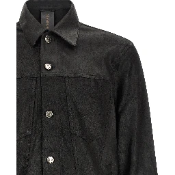 Black Lamb Leather Leather Jacket