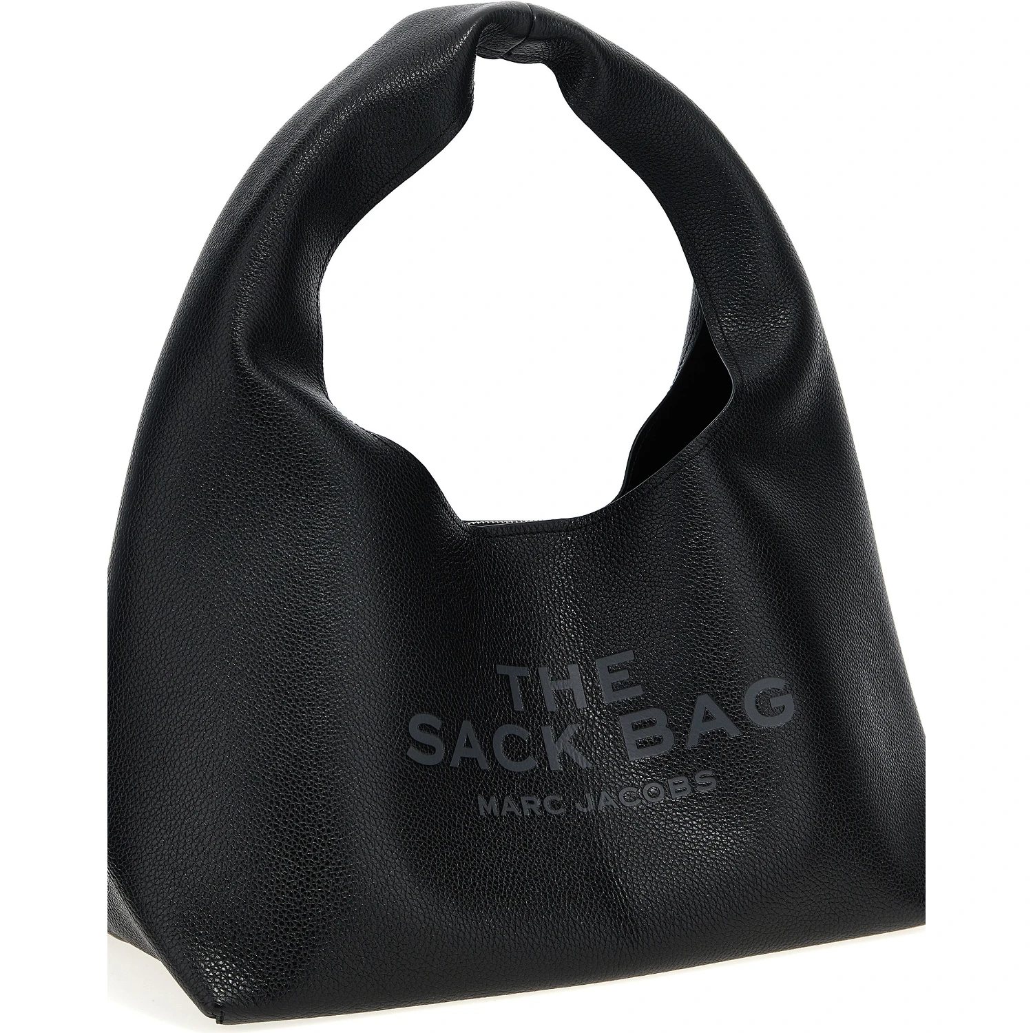 Black Cowhide Shoulder Bag