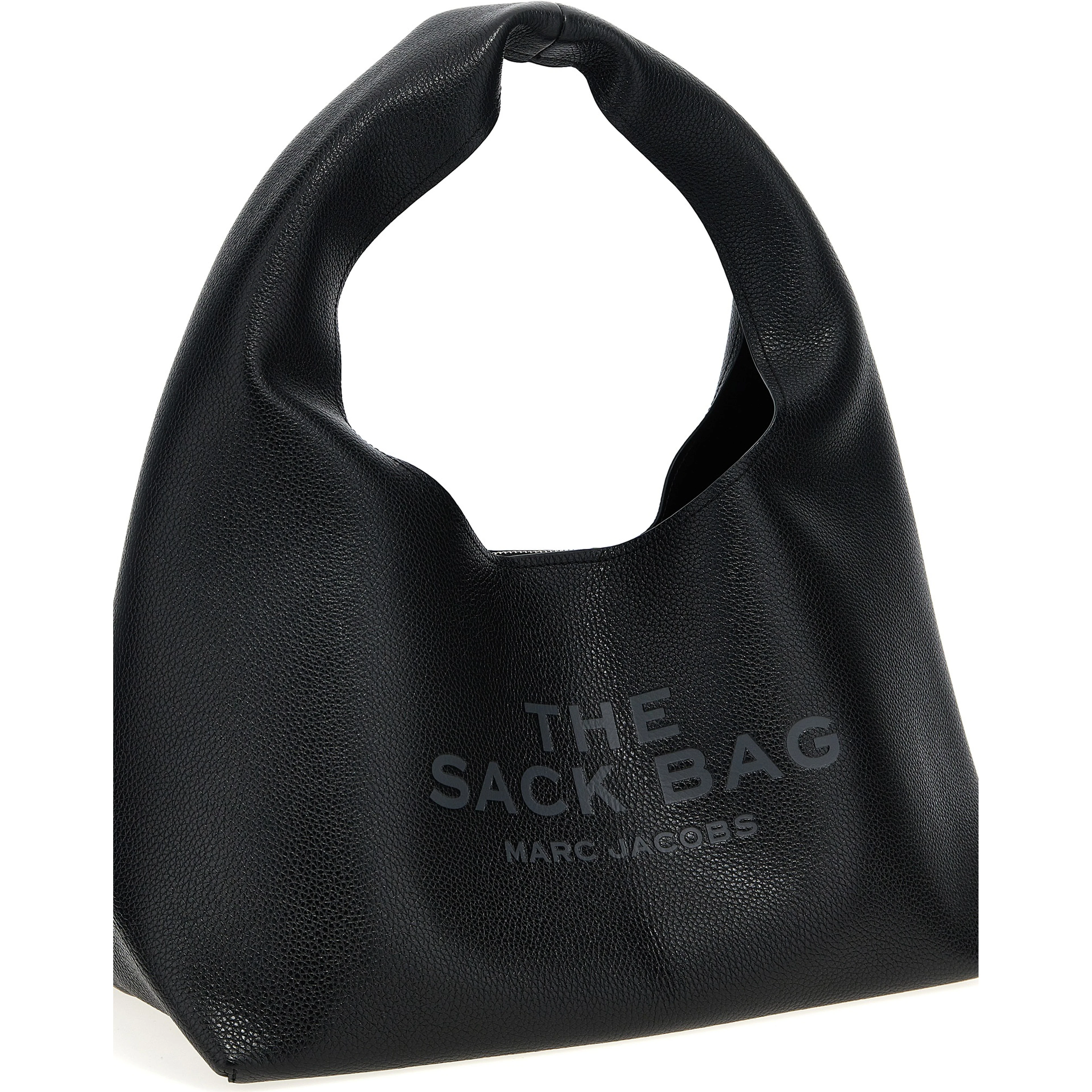 Black Cowhide Shoulder Bag