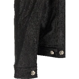 Black Lamb Leather Leather Jacket